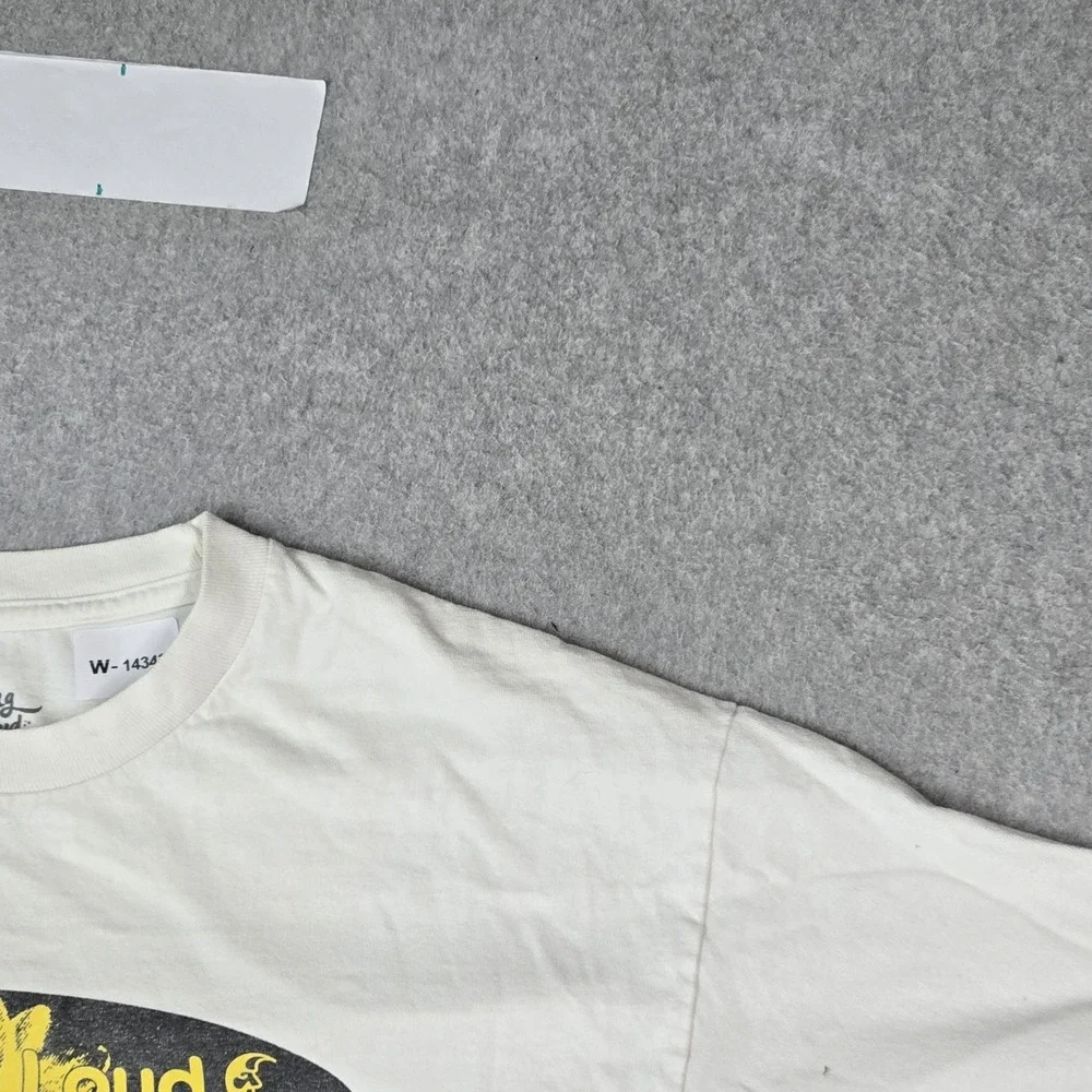 Rolling Loud Men Shirt L White Hip Hop Music Festival Poster Concert Tee READ